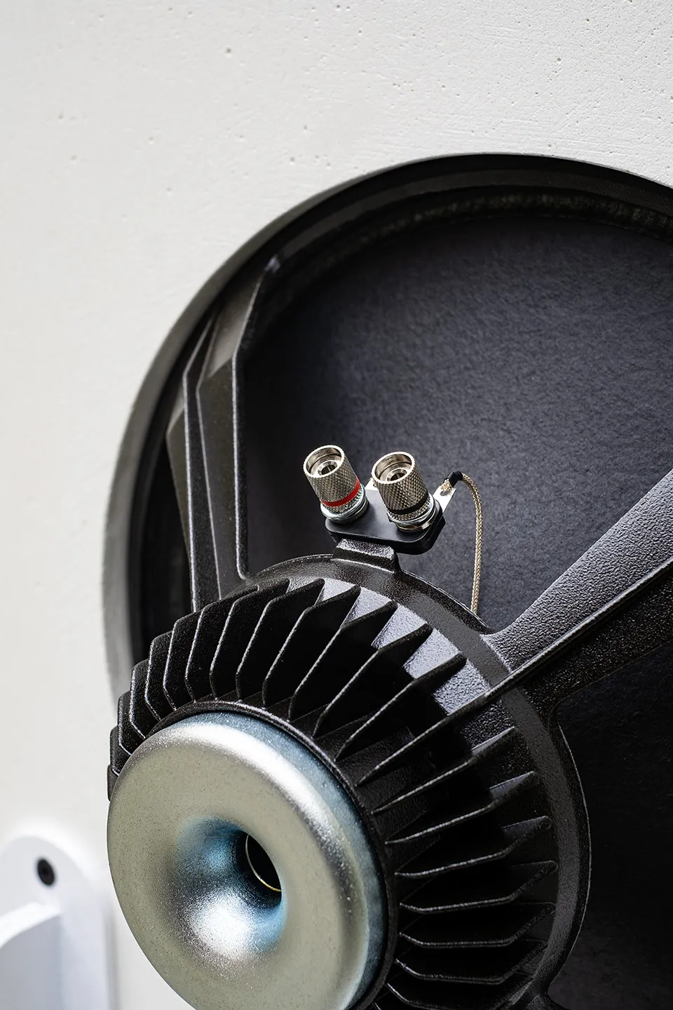 Mechanica Studio speaker detail base driver